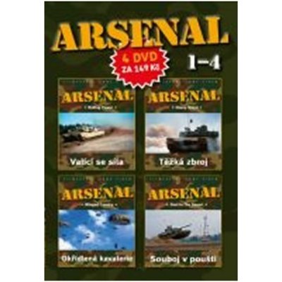 Arsenal 1 - 4, 4 pošetka DVD – Hledejceny.cz