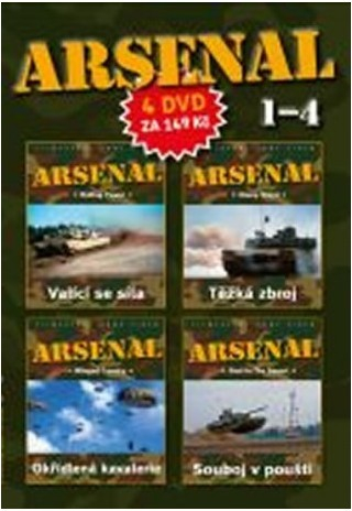 Arsenal 1 - 4, 4 pošetka DVD