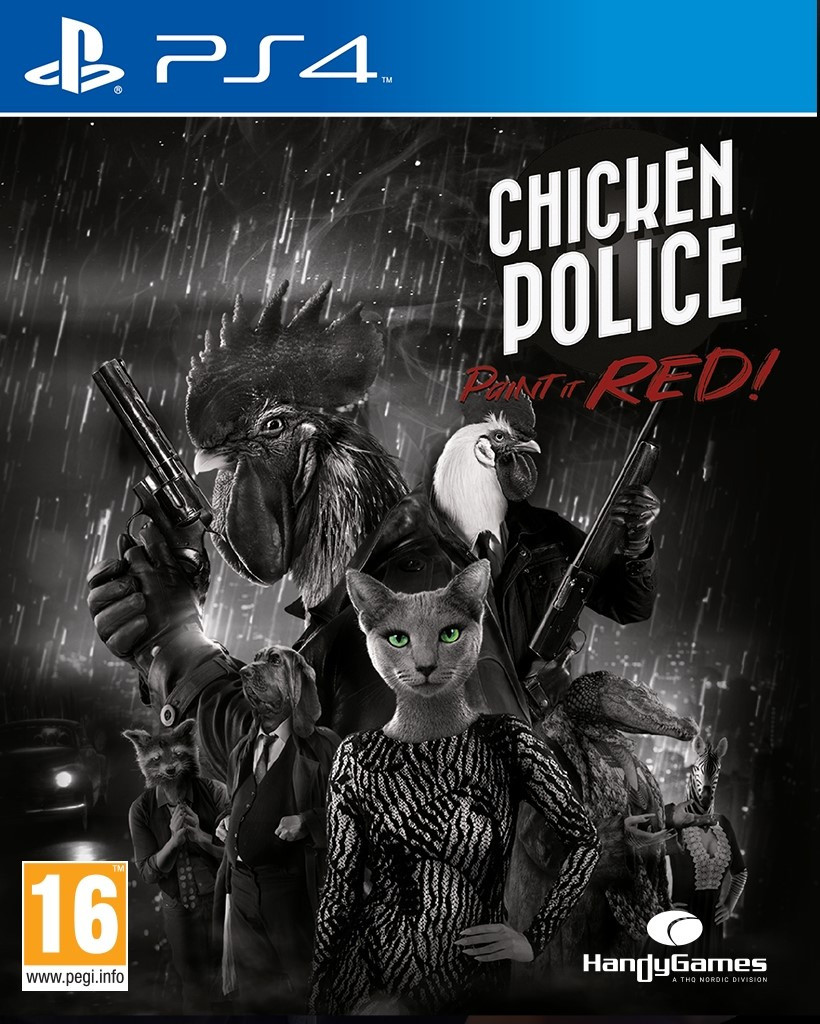 Chicken Police: Paint it RED!