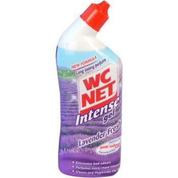 WC Net Intense Gel tekutý WC čistič Lavender Fresh 750 ml