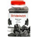 Strideways Černý lávový kámen 5-15 cm 2,5 kg – Zbozi.Blesk.cz