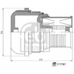 FEBI BILSTEIN Filtr hydrauliky, pohon všech kol s lamelovou spojkou 177787 – Sleviste.cz