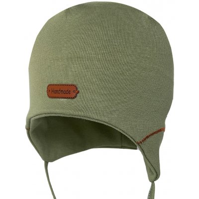 RDX Kojenecká zavazovací čepice Handmade Khaki – Zboží Dáma