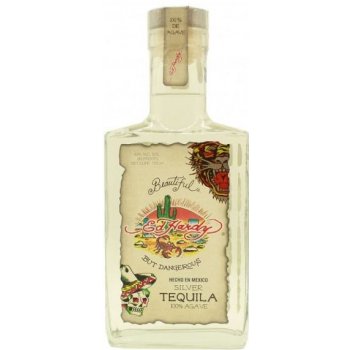 Ed Hardy Silver Tequila 40% 0,75 l (holá láhev)