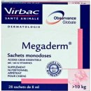 Vitamíny pro psa Virbac Megaderm 28 x 8 ml nad 10 kg