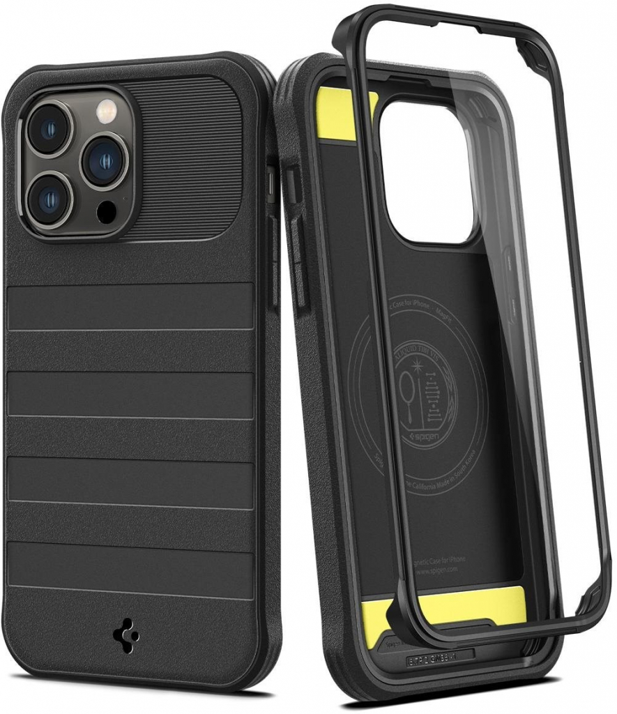 Pouzdro Spigen Geo Armor 360 iPhone 14 Pro černé