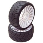 SP RACING 1/8 GT Sport gumy SOFT nalepené gumy bílé disky 2 ks . – Zboží Mobilmania