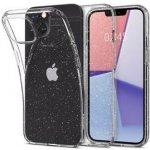 Pouzdro Spigen Liquid Crystal Glitter Apple iPhone 13 čiré – Zboží Mobilmania