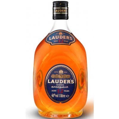 Lauders 12y 40% 1 l (holá láhev)