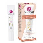 Dermacol Eye Gold Gel oční gel proti otokům únavě a kruhům pod očima 15 ml – Sleviste.cz