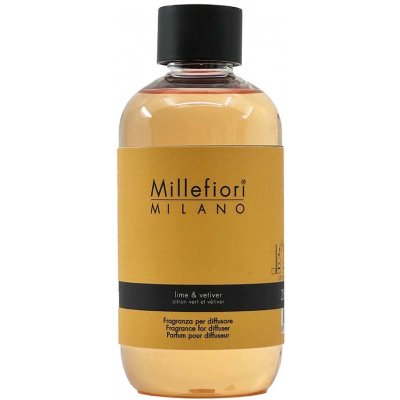 Millefiori Milano náplň do difuzéru Lime & Vetiver Limetka a vetiver 250 ml – Zboží Dáma