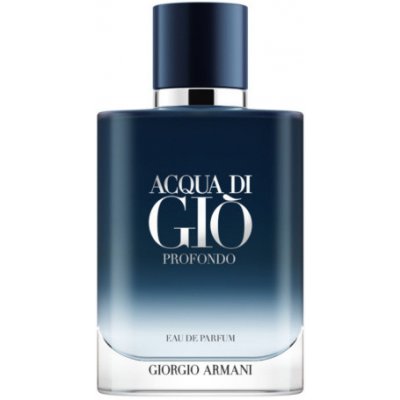 Giorgio Armani Acqua di Giò Profondo parfémovaná voda pánská 100 ml – Zboží Dáma