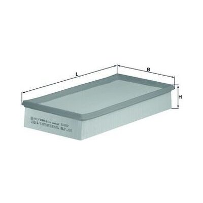Vzduchový filtr MAHLE LX 514/1 – Hledejceny.cz