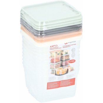 Alpina Box na potraviny s víkem 10 ks 750 ml