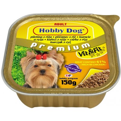 Hobby Premium Adult Dog kuřecí a rýže 150 g – Hledejceny.cz