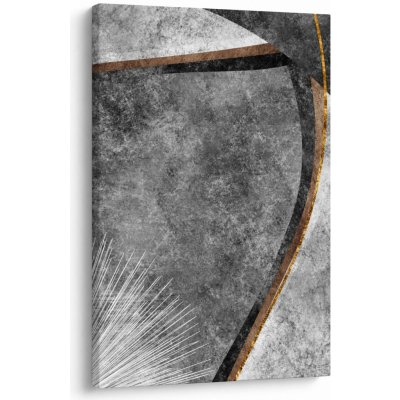 Obraz - Abstrakce v betonu, jednodílný 60x90 cm – Hledejceny.cz
