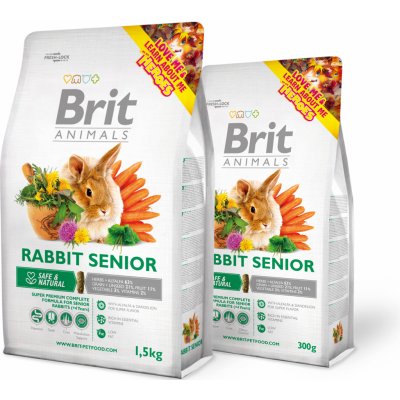 Brit Animals Rabbit Senior 1,5 kg – Hledejceny.cz