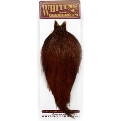 Whiting Hackles Whiting Kohoutí Skalp Coq de Leon Rooster Cape Brown – Hledejceny.cz