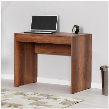 Adore Furniture | Pracovní stůl 75 x 90 cm hnědá | AD0017