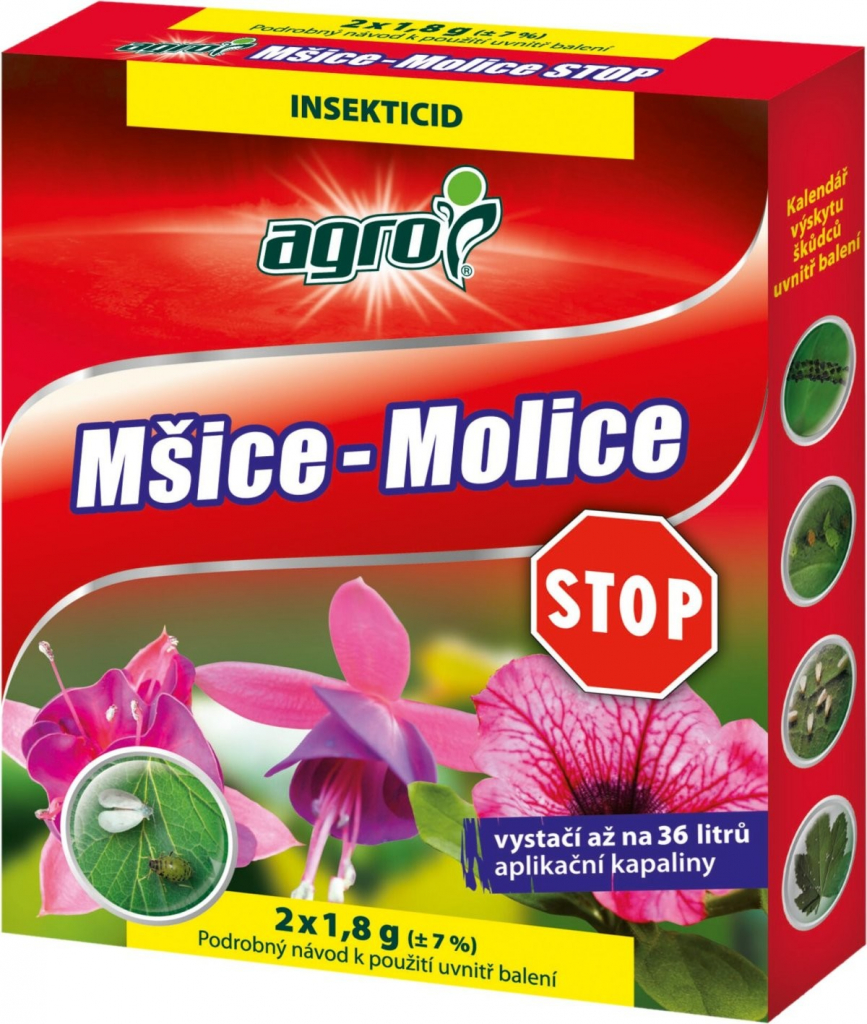 PRAKTIK Mšice - Molice STOP - 2x1,8 g