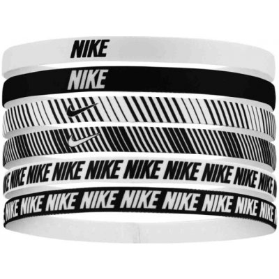 Nike Flex Classic headbands 6PK printed white/black/white – Hledejceny.cz