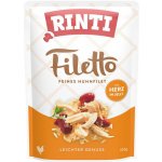 Rinti Dog Filetto Adult kuře a kuřecí srdce v želé 100 g – Hledejceny.cz