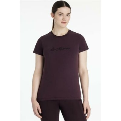 LeMieux Dámské triko Classic AW 25/26 vínové – Zboží Dáma