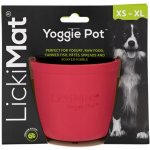 LickiMat Yoggie Pot lízací kelímek růžový – Zboží Dáma