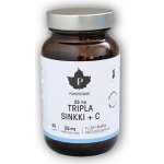 Puhdistamo Triple Zinc 25 mg + Vitamin C 60 kapslí – Hledejceny.cz