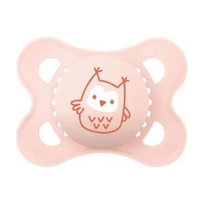 Mam šidítko Air Animal silikon oranžová+sova – Zboží Dáma