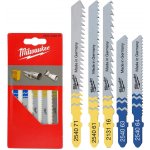 MILWAUKEE 4932345825 pilky sada 5ks na kov a dřevo – Zboží Mobilmania