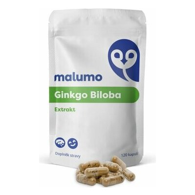 Ginkgo Biloba Extrakt Malumo 60 ks – Hledejceny.cz