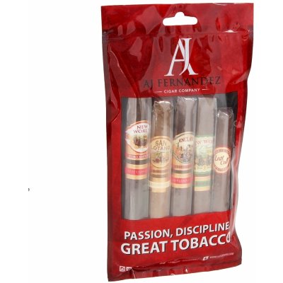 AJ Fernandez Premium Robusto Sampler 5 ks – Zbozi.Blesk.cz