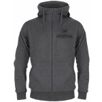 Arsenal FC mikina šedá zip – Zboží Dáma