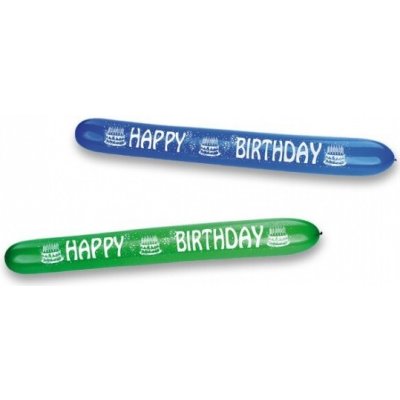 Nafukovací balónky Happy birthday – Zboží Mobilmania