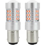 LED žárovky CANBUS 3030 24SMD 1157 BAY15D PR21/5W Red 12V/24V AMiO 02579 – Hledejceny.cz