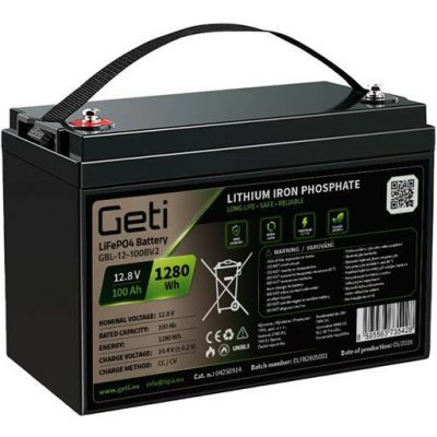 GETI LiFePO4 12,8V 100Ah GBL-12-100BV2 Bluetooth – Hledejceny.cz