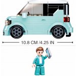 Sluban B1087 Qmini zelené autíčko – Zboží Dáma