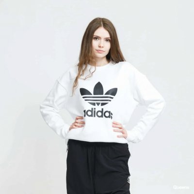 adidas dámská mikina TRF CREW SWEAT Světle modrá