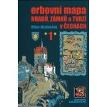 Erbovní mapa hradů, zámků a tvrzí v Čechách 1 – Hledejceny.cz