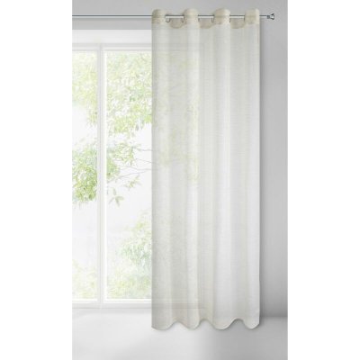 HOTOVÁ ZÁCLONA ARLETA 140X250 CM BÉŽOVÁ – Hledejceny.cz