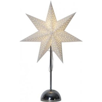 NIPEKO spol. s r.o. lampa hvězda chrom 46LED baterie234-78 – Hledejceny.cz