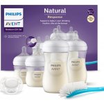 Philips Avent Novorozenecká startovní sada Anti-colic s ventilem AirFree + krém na bradavky 30 ml dárková sada – Zboží Dáma