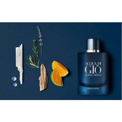 Armani Acqua di Gio Profondo parfémovaná voda pánská 200 ml – Hledejceny.cz