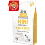 Brit Care Mini Grain-free Hair & Skin Salmon & Herring 2 kg – Zboží Dáma