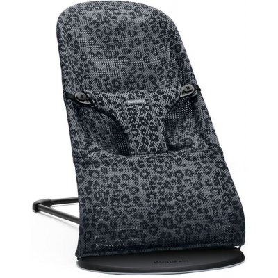 BabyBjörn Bliss Anthracite Leopard Mesh – Zboží Dáma