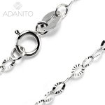 Adanito Zlatý řetízek z bílého zlata BRRK0077S – Hledejceny.cz