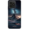 Pouzdro a kryt na mobilní telefon Realme Mobiwear Glossy Realme Note 50 G006G Hora s hvězdnou oblohou