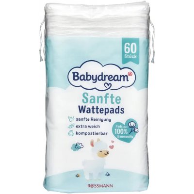LINTEO BABY Čistící vatové polštářky 60 ks v balení – Zboží Dáma