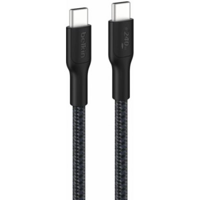Belkin BOOST CHARGE PRO™ USB-C/USB-C kabel 240W, 3m, černý - odolný | Zboží Auto